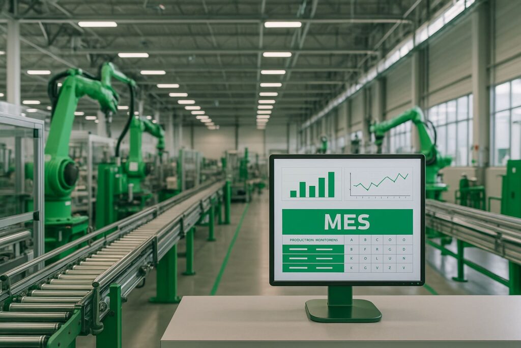 G-SENSE MES — system na hali produkcyjnej
