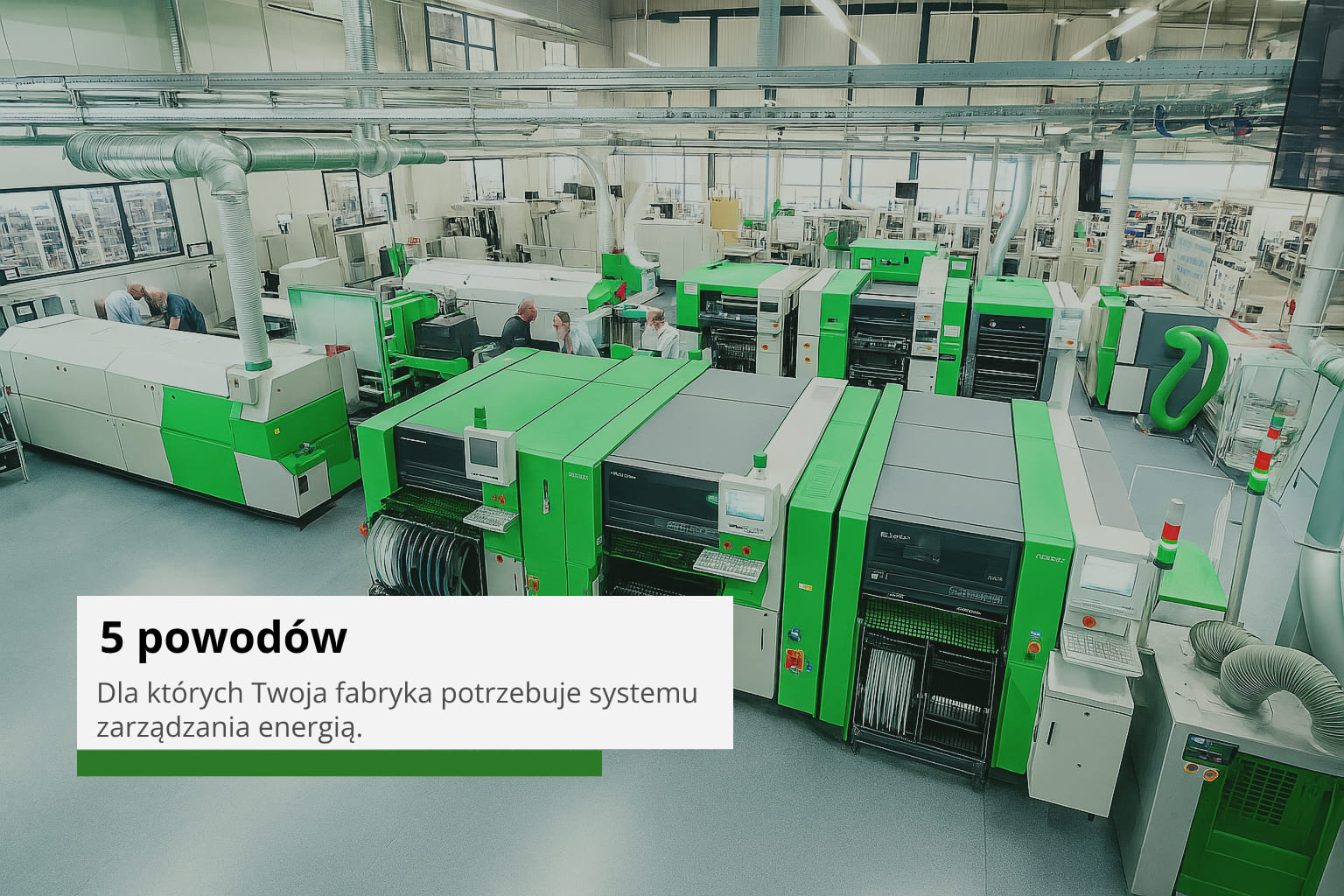5 powodów, dla których Twoja fabryka potrzebuje systemu zarządzania energią