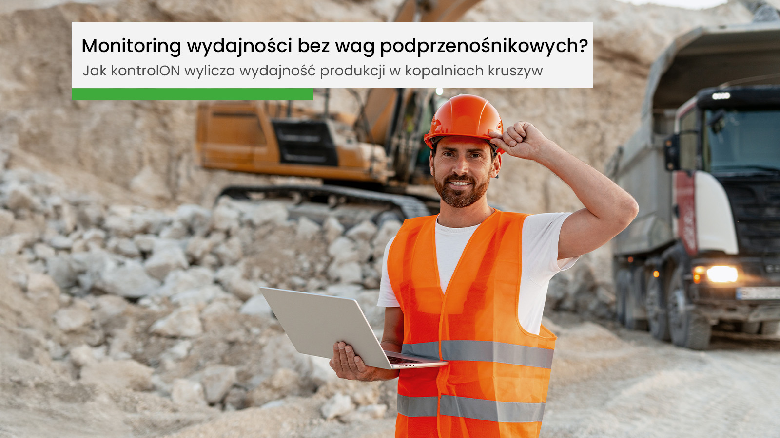 Monitoring wydajności produkcji kruszyw bez wag taśmociągowych? Czy to możliwe?