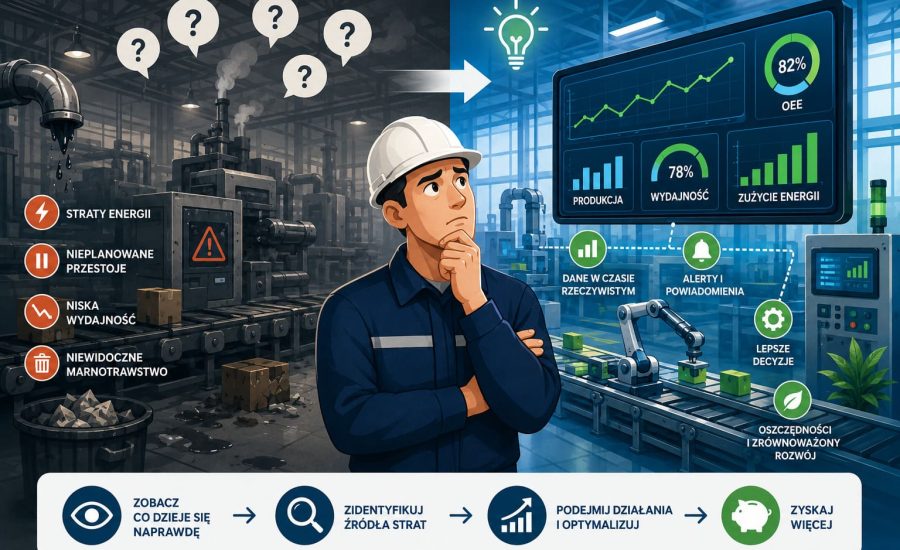Brak danych w zakładzie produkcyjnym: dlaczego niewidoczne straty kosztują najwięcej?